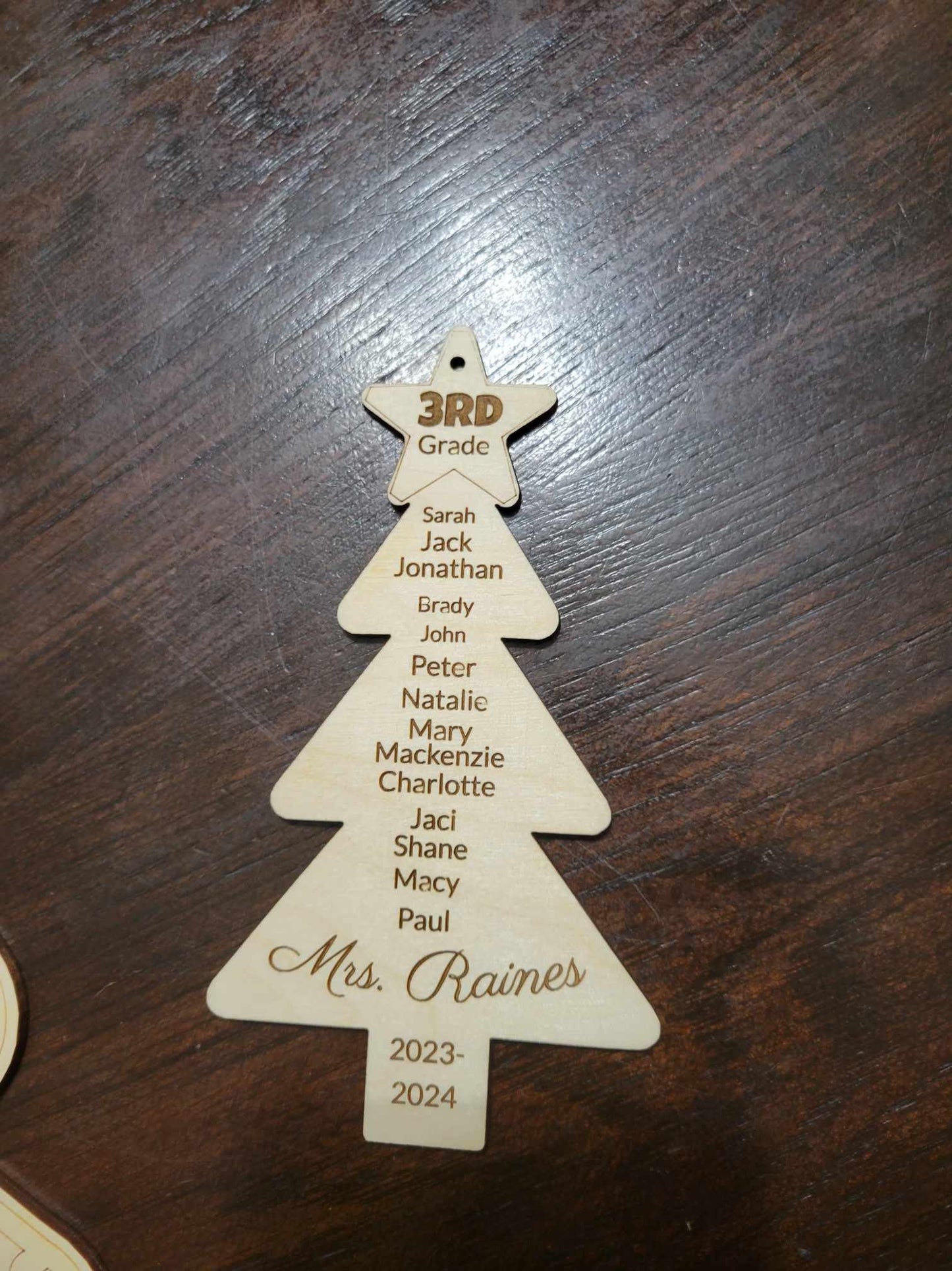 Teacher Tree Ornament