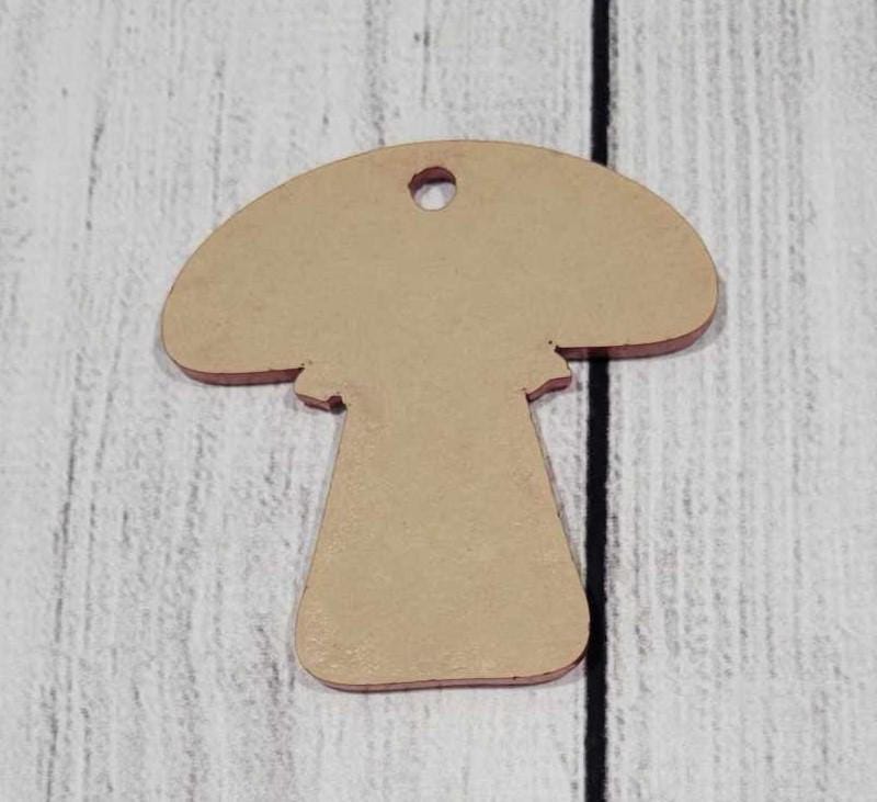 Acryllic Mushroom Keychains