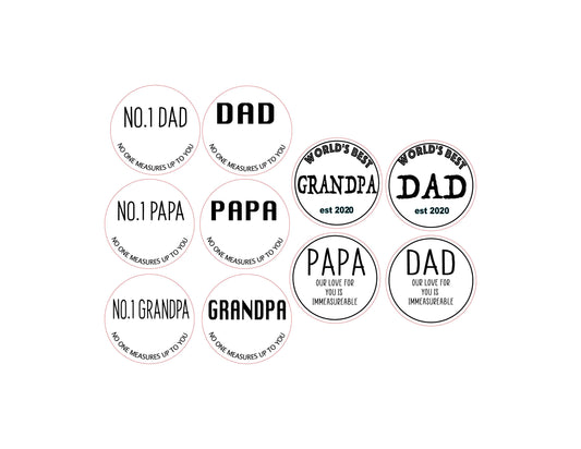 Father's Day Tape Measures