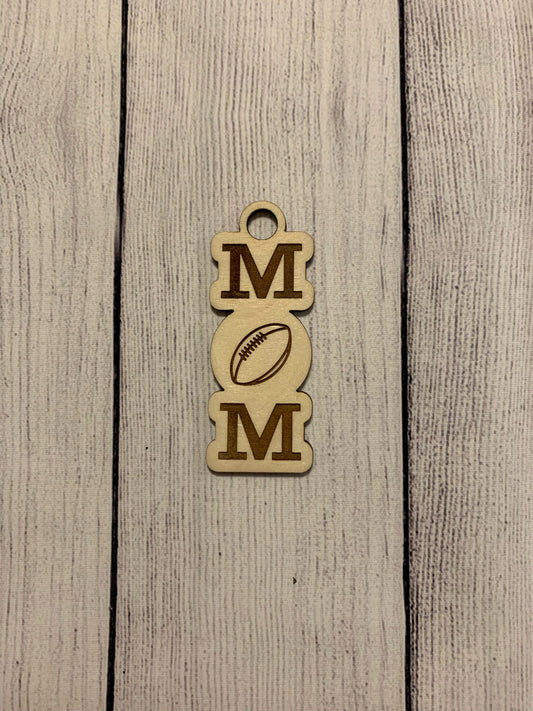 Sports mom keychains
