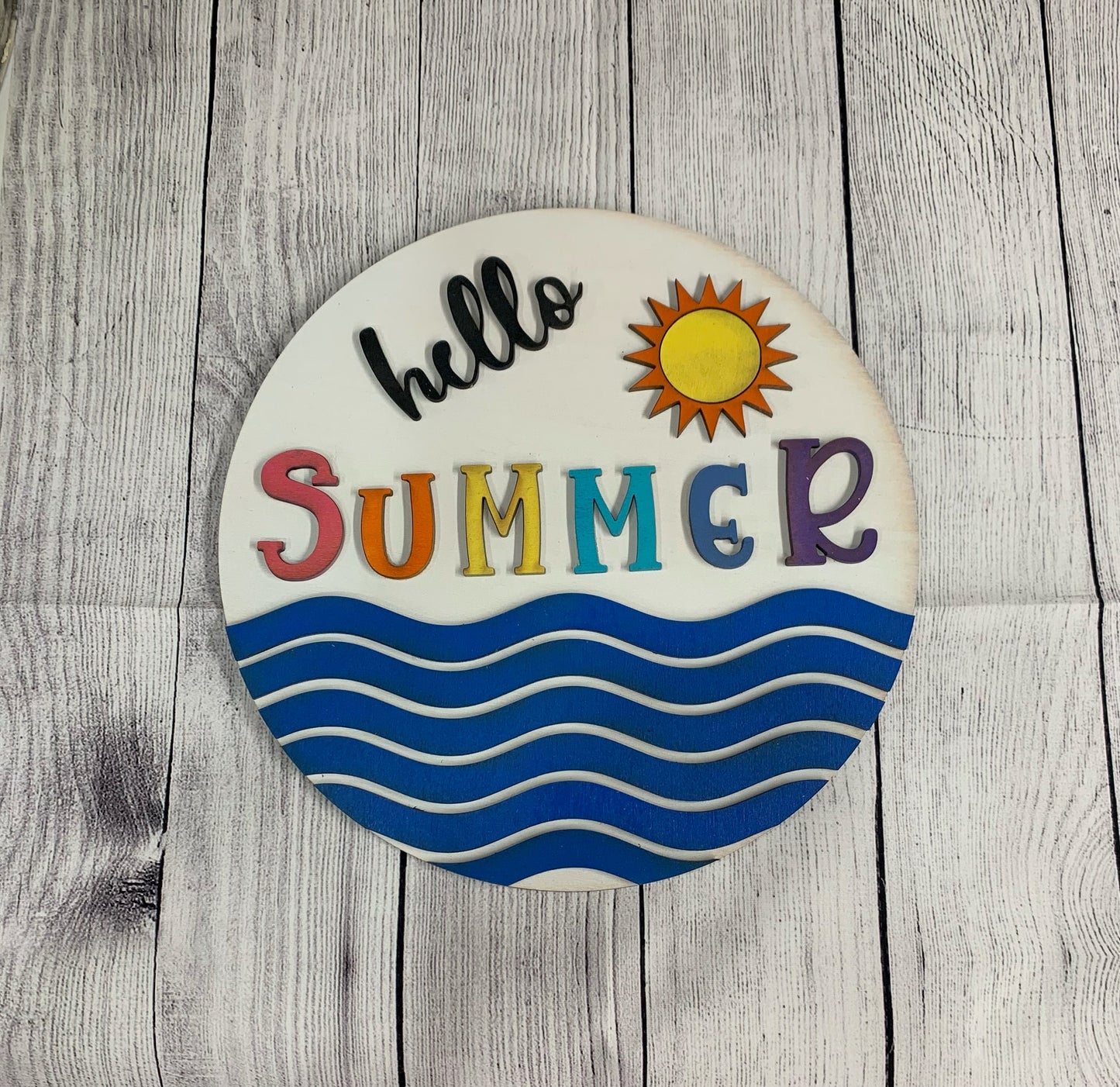 Hello Summer Door Hanger