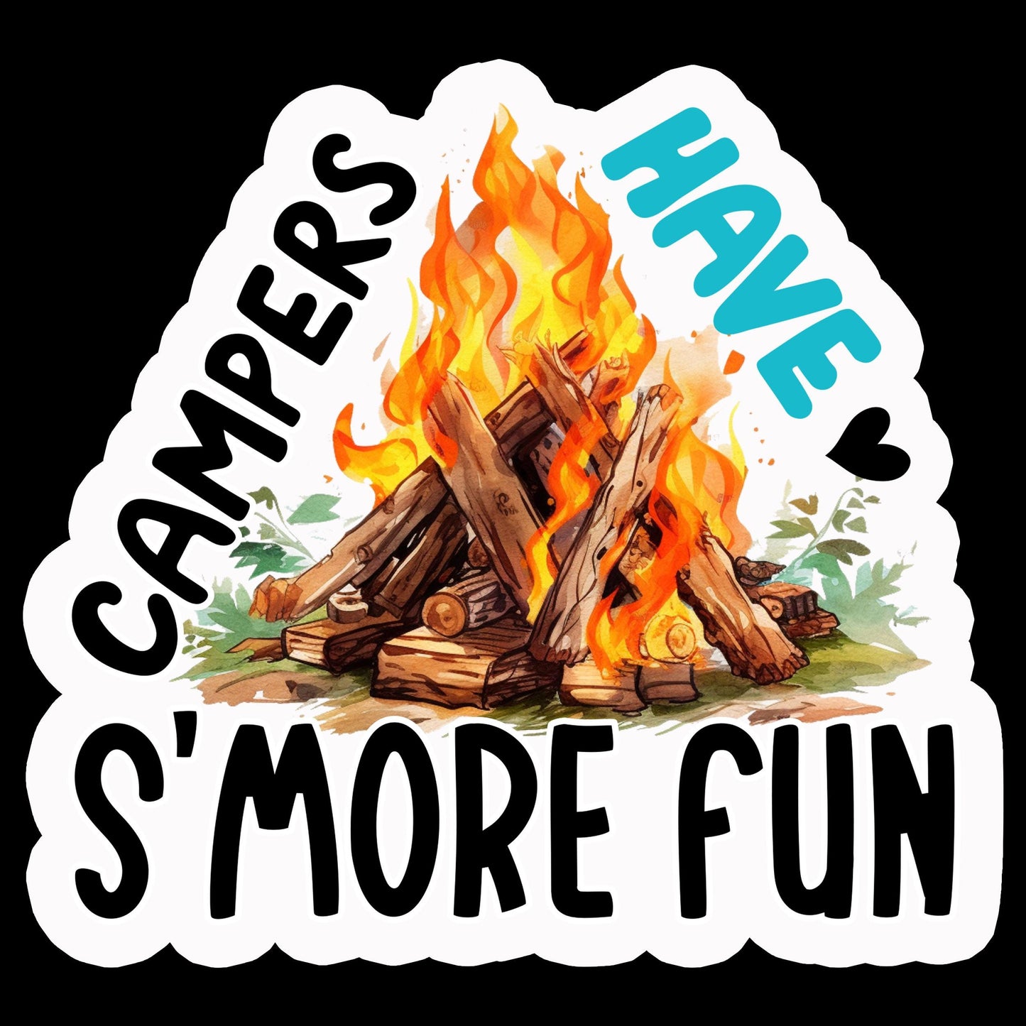 Camping Sticker Set 1