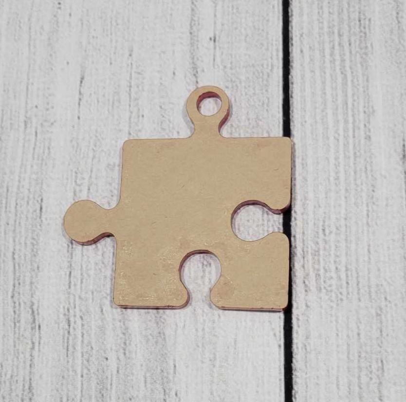 Bulk 2 inch Acrylic Puzzle Piece Blanks