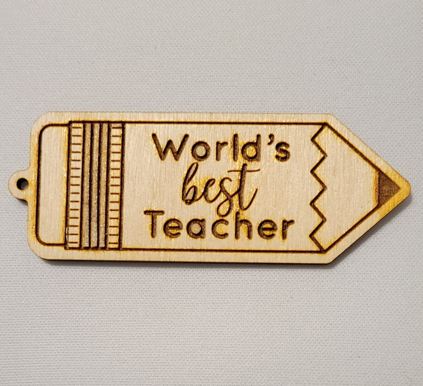 Wooden Keychains for Teachers