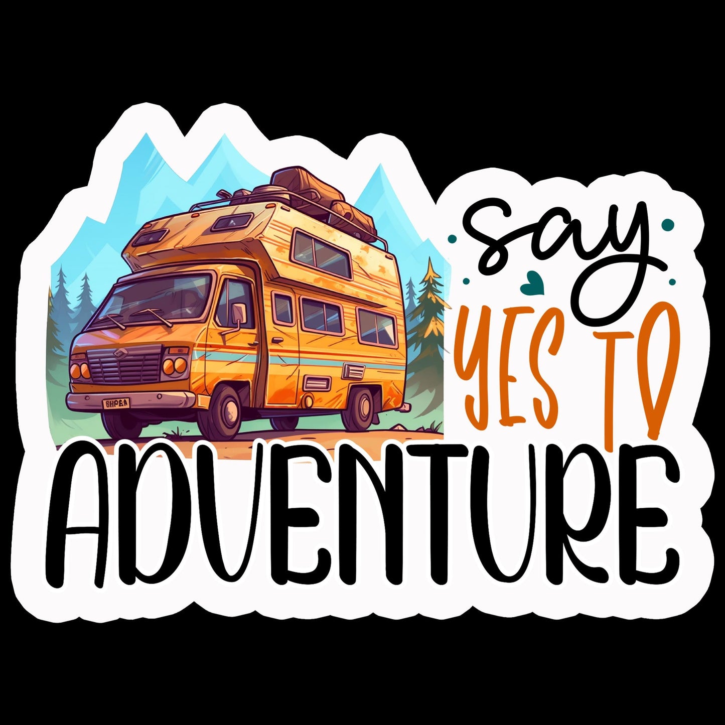 Camping Sticker Set 2