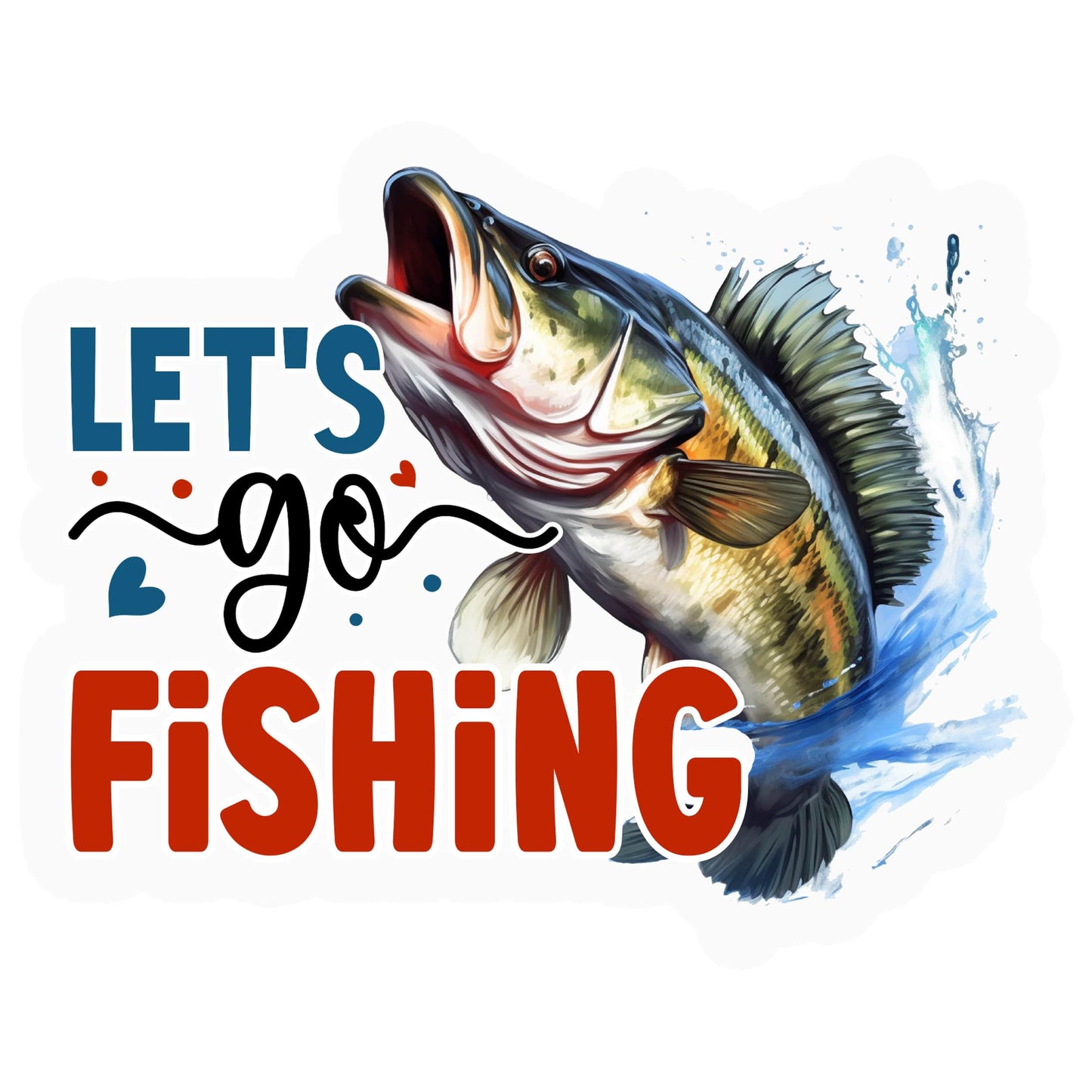 Fishing Sticker Set 1