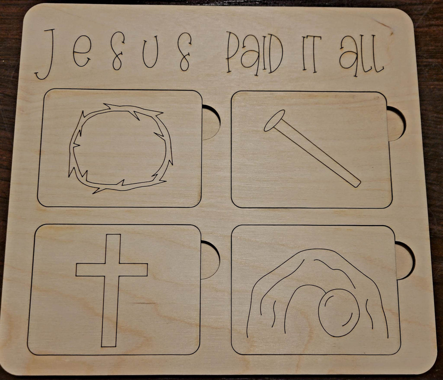 Jesus Paid It All Puzzle