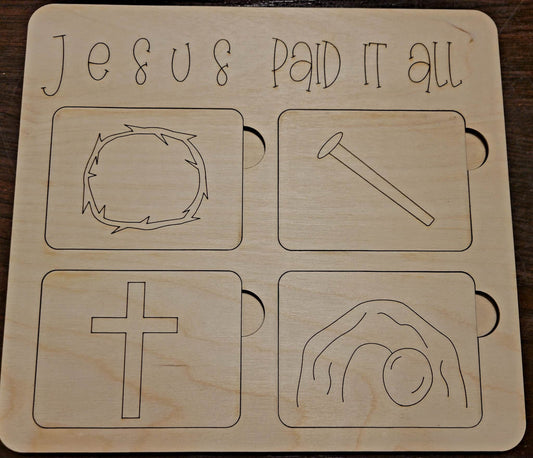 Jesus Paid It All Puzzle