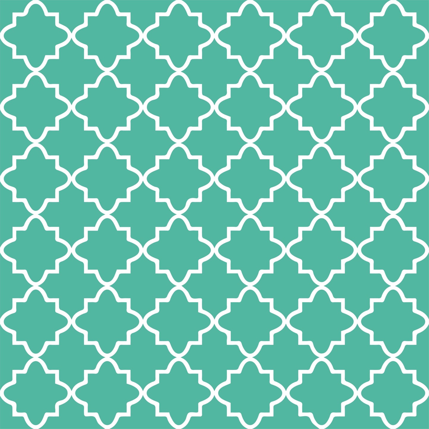 Quatrefoil Patterned Vinyl