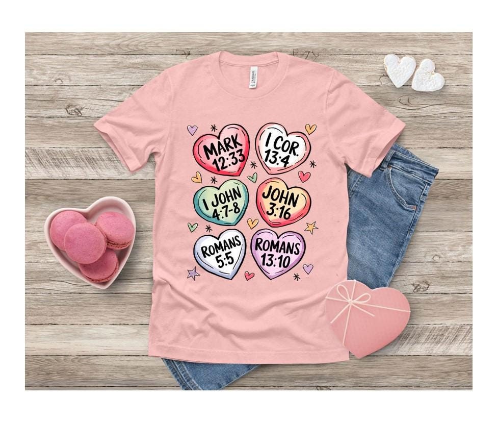 Christian Valentine Bible Verse SweetHearts, Sweatshirt, Valentine's Day Shirt