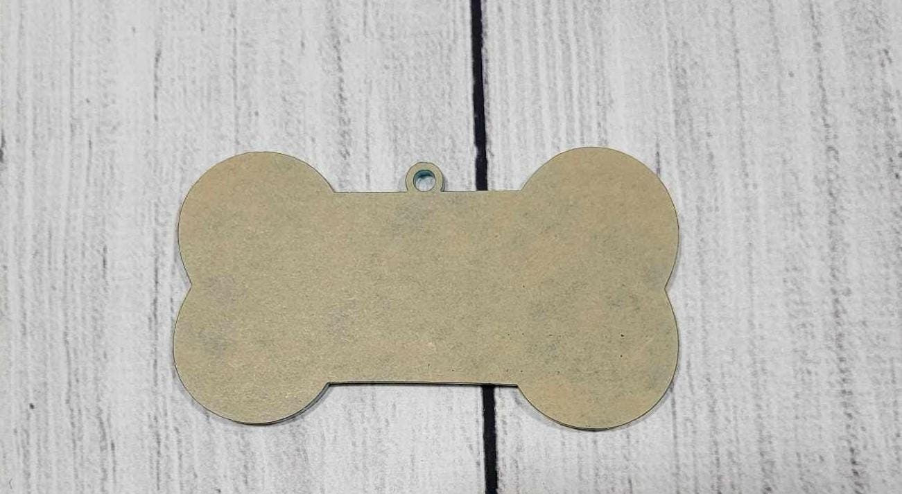 Acryllic Dog Bone Blank