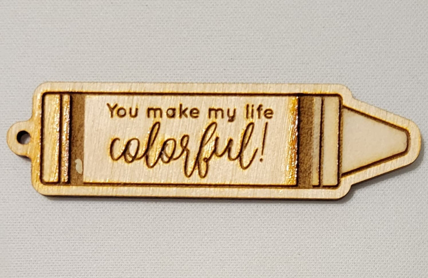 Wooden Keychains for Teachers