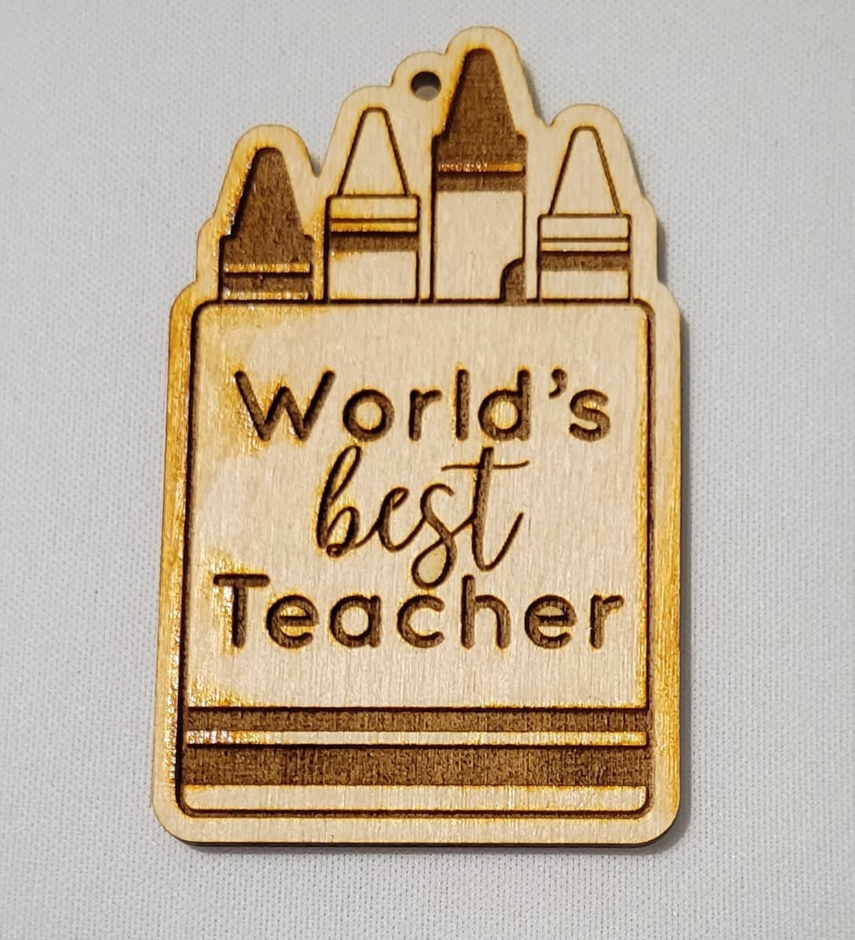 Wooden Keychains for Teachers