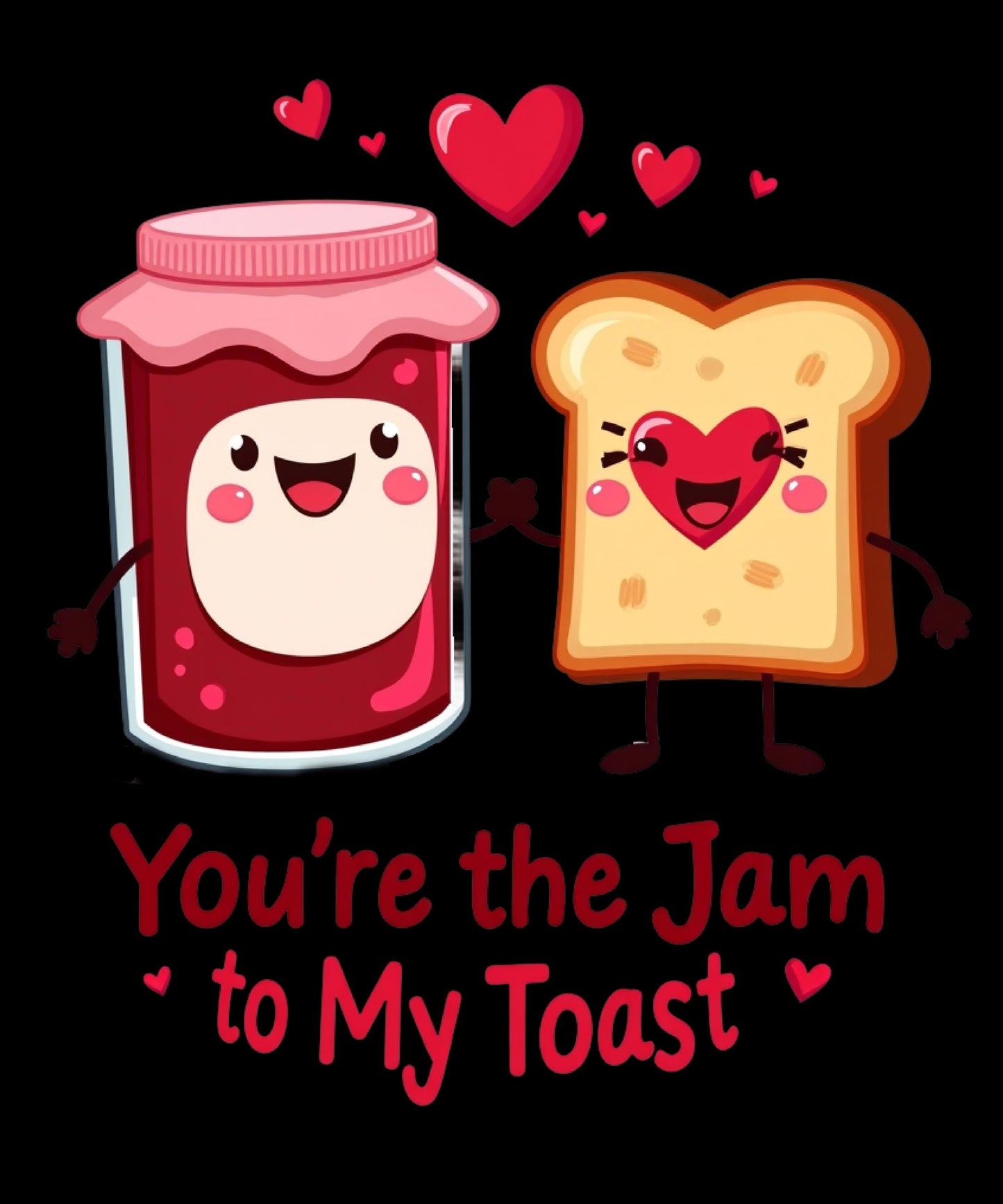 Valentine's Day Food Stickers