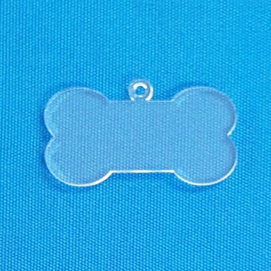 Acryllic Dog Bone Blank