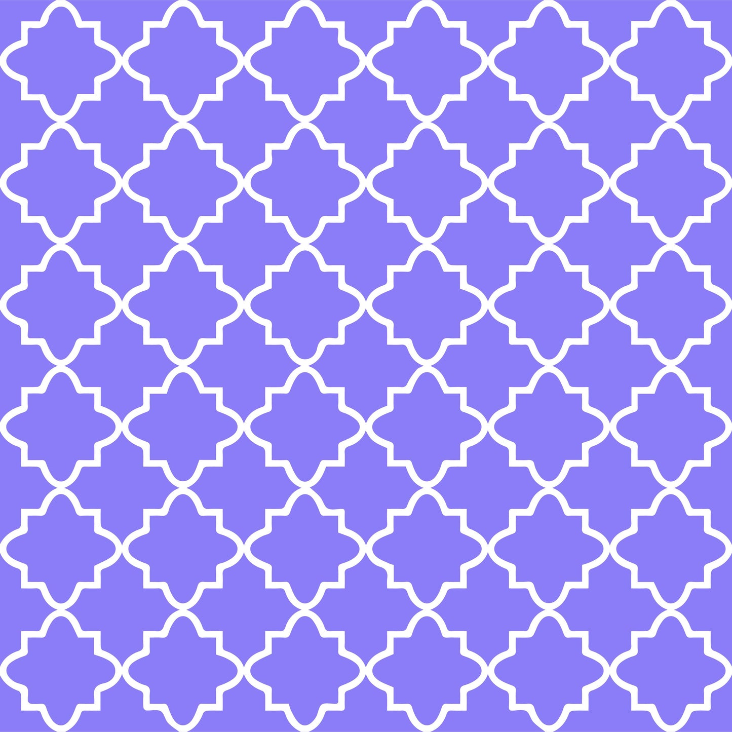 Quatrefoil Patterned Vinyl