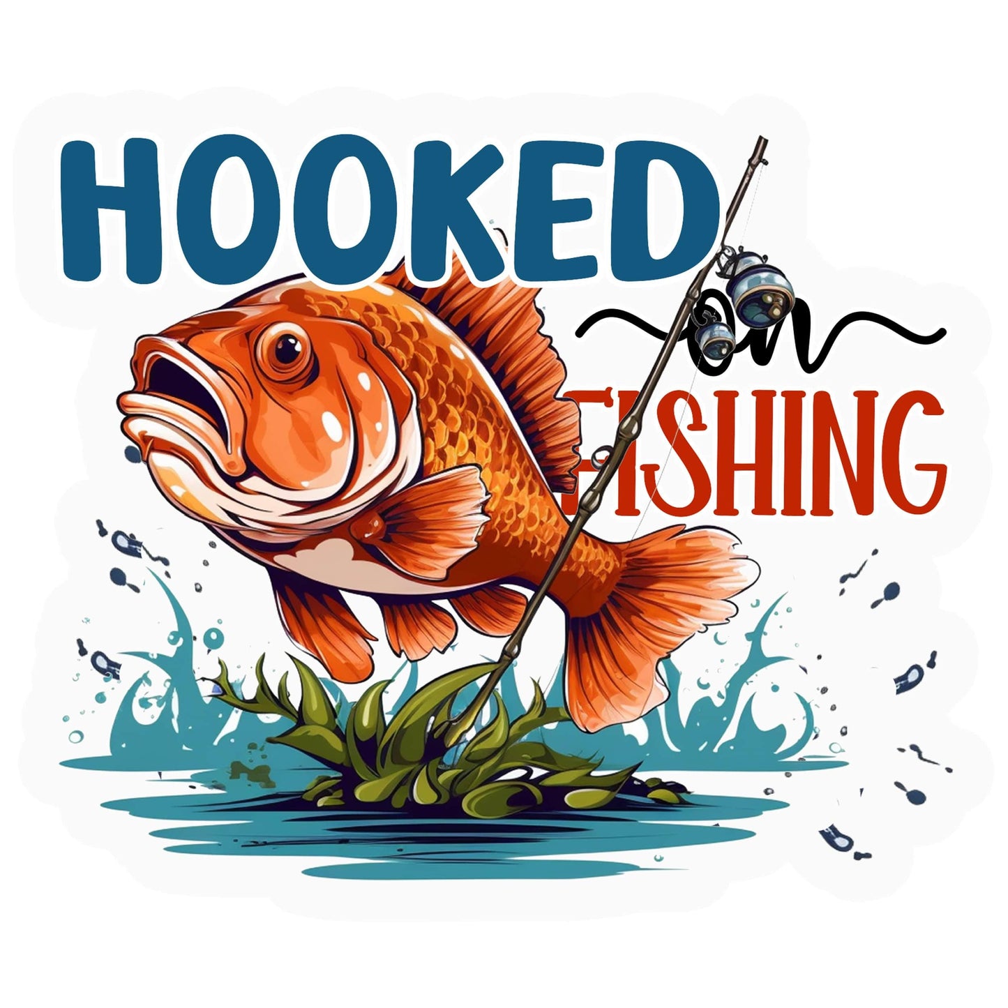 Fishing Sticker Set 1