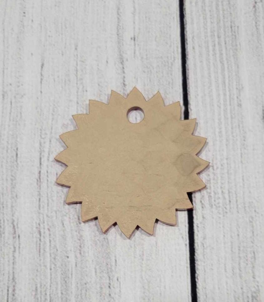 Acryllic Sunflower Keychains
