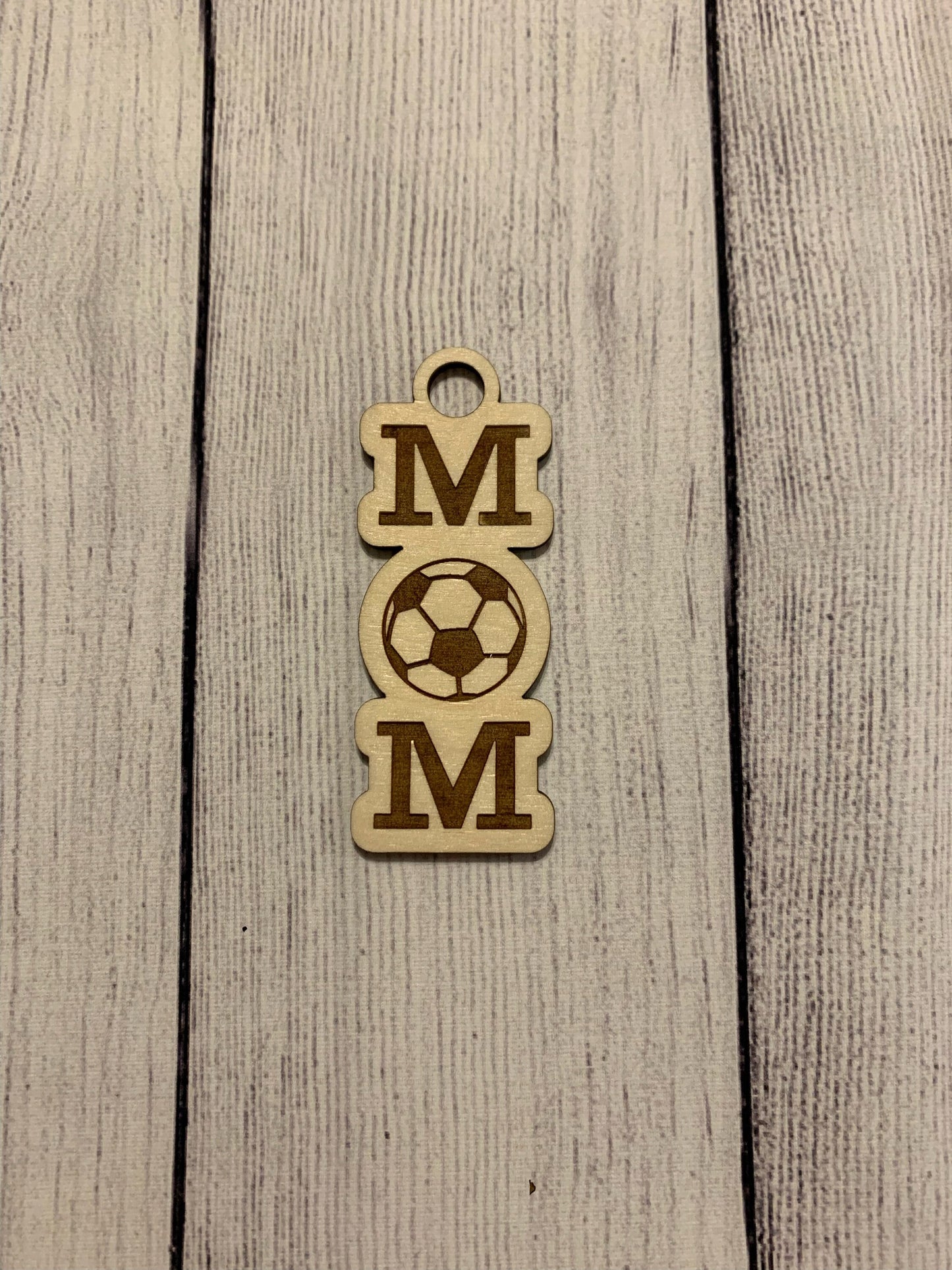 Sports mom keychains