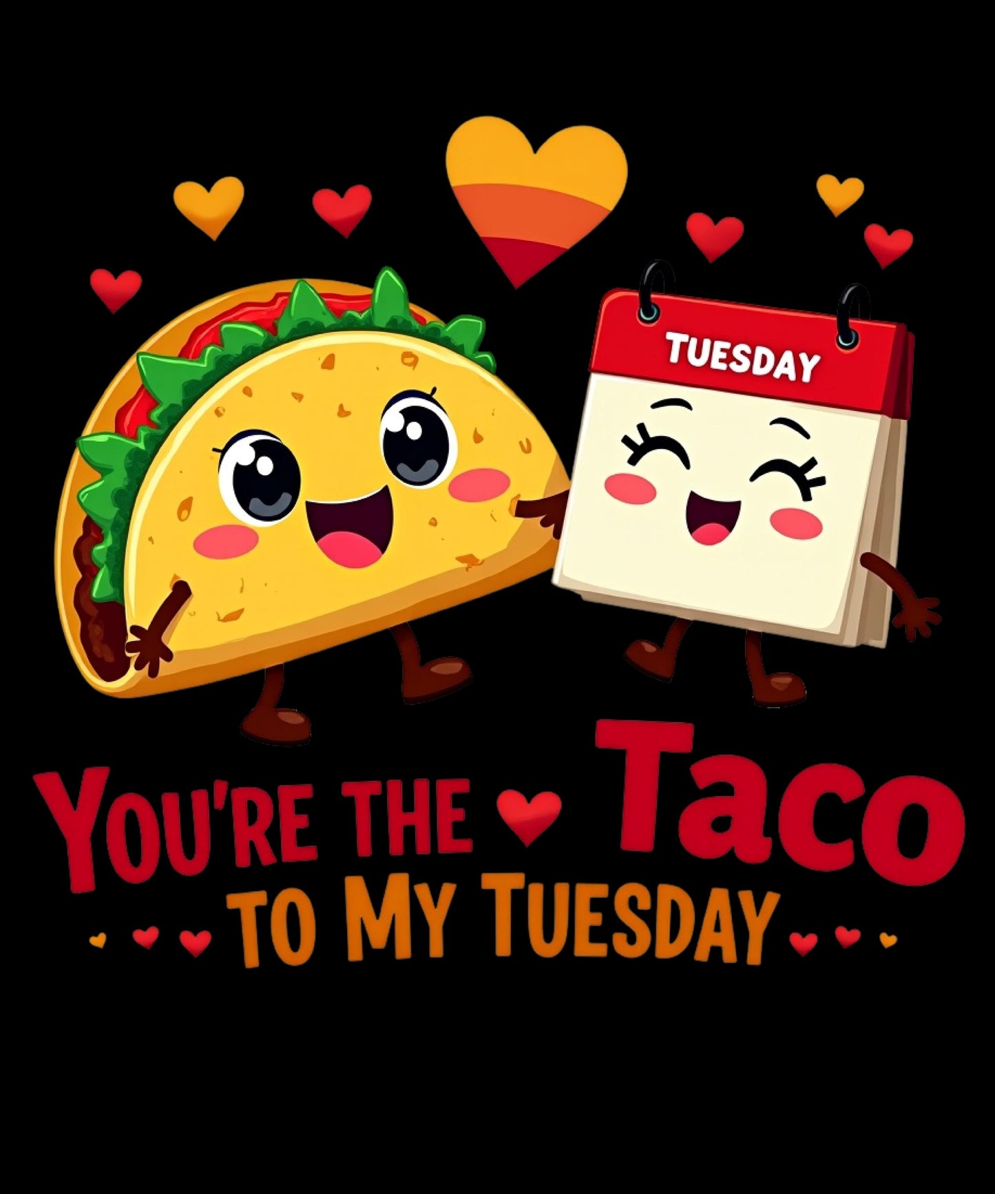 Valentine's Day Food Stickers