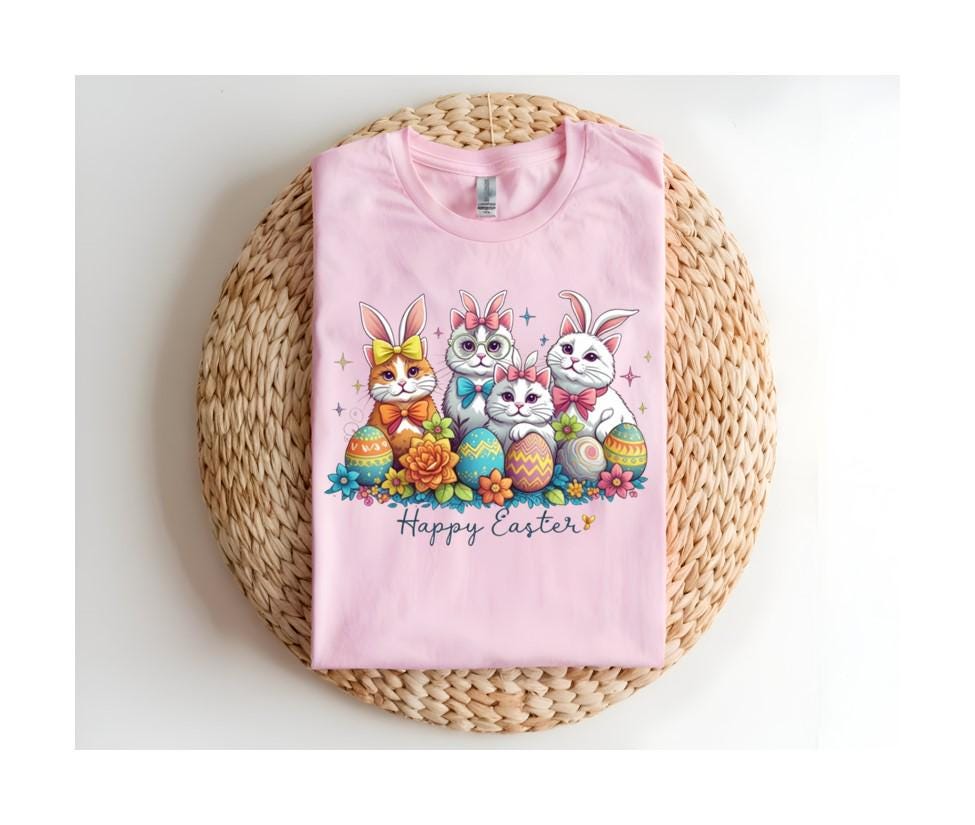 Easter Cats Easter Eggs Sweatshirt, Easter Shirt