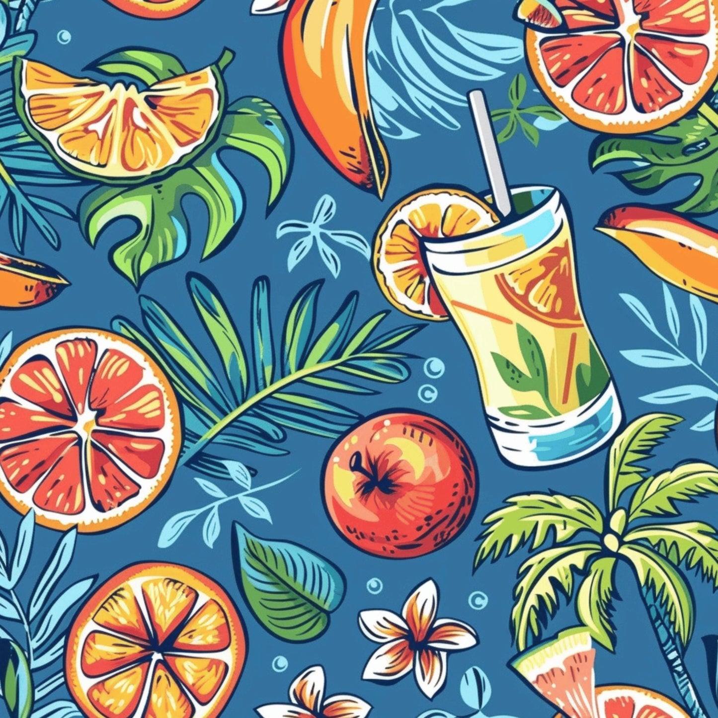 Tropical Patterned Vinyl