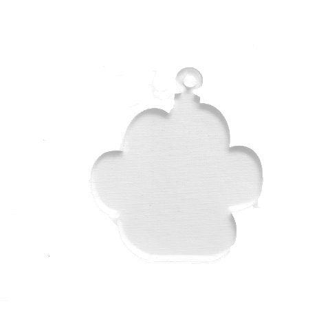 Acryllic Pawprint Blank