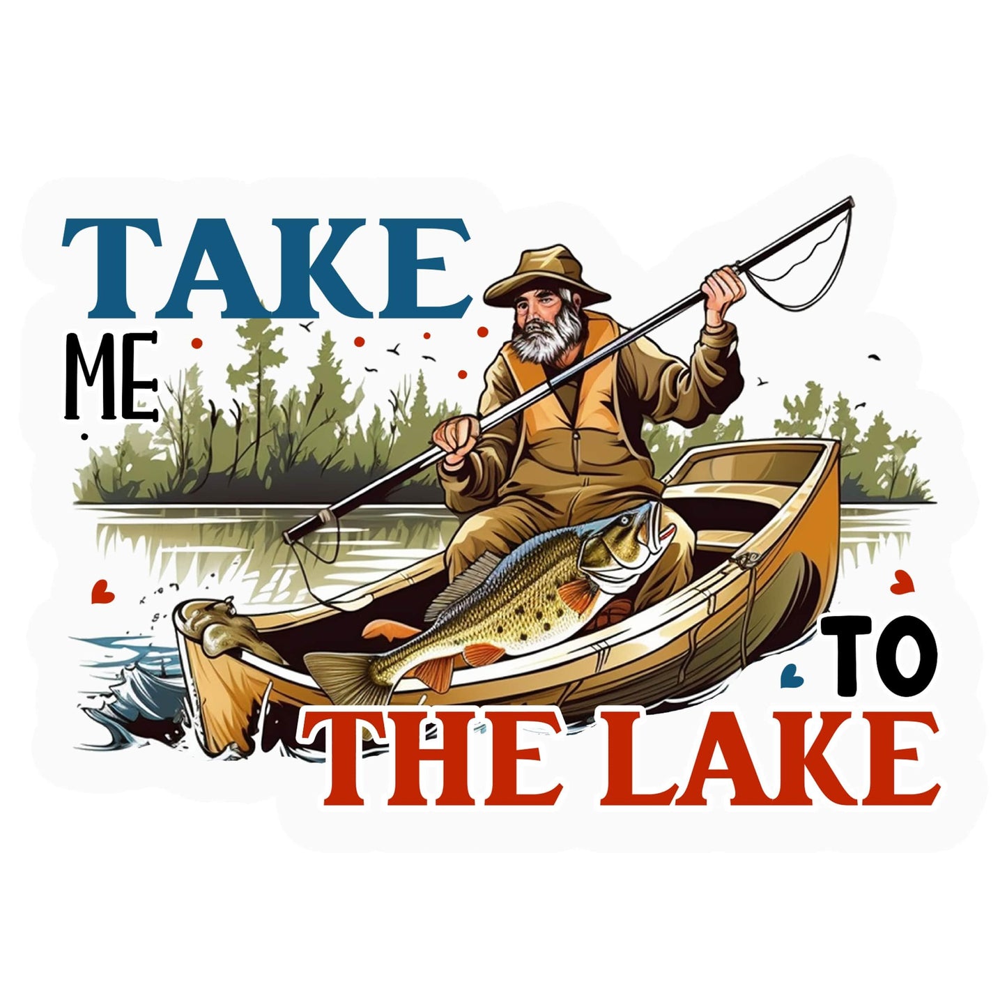 Fishing Sticker Set 1