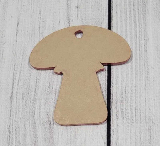 Acryllic Mushroom Keychains