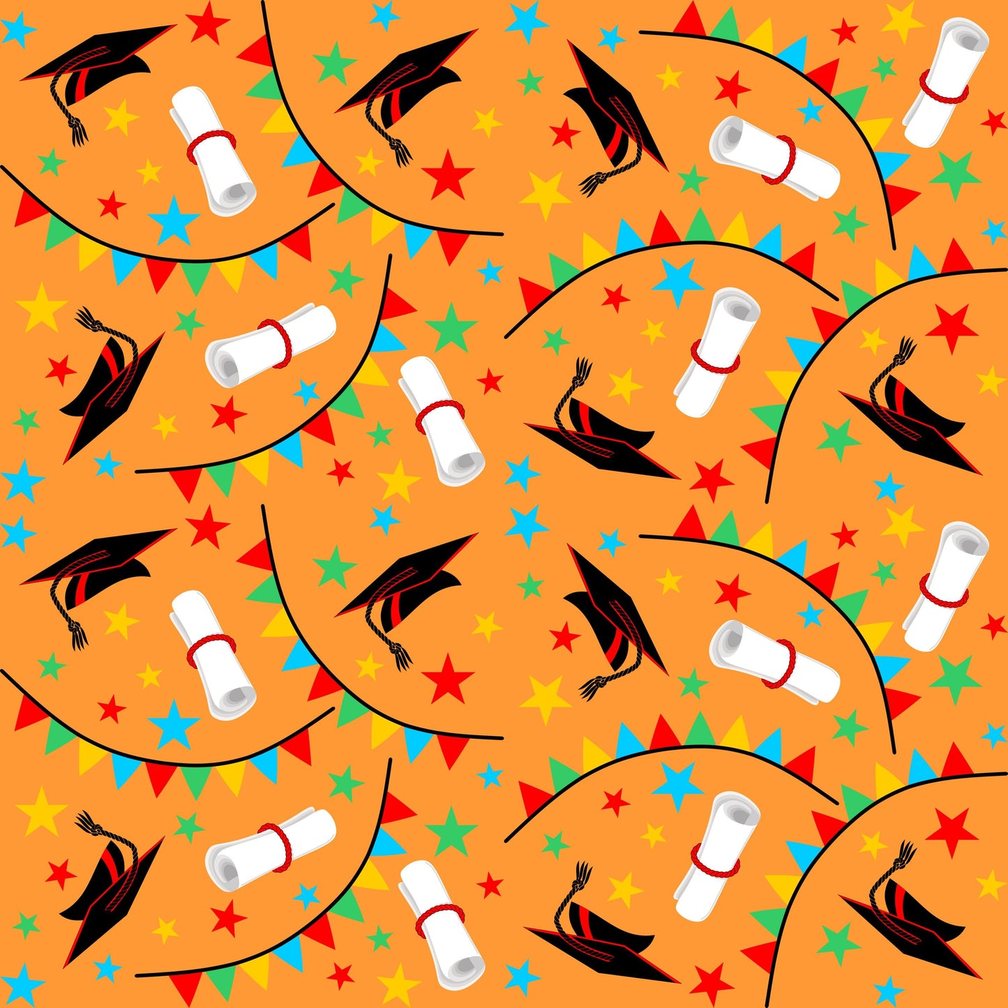 Graduation Patterned Vinyl