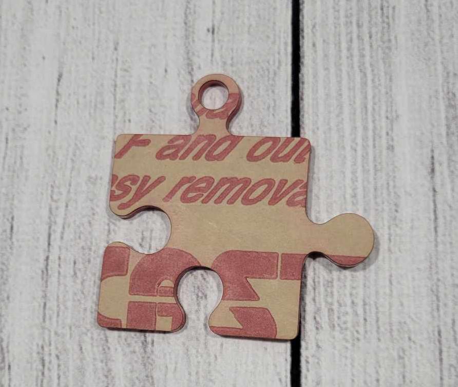 Bulk 2 inch Acrylic Puzzle Piece Blanks