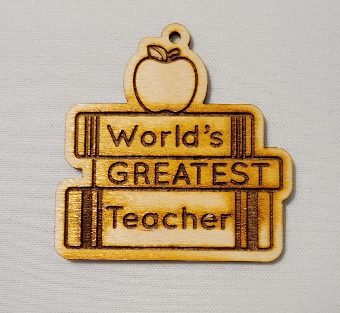 Wooden Keychains for Teachers
