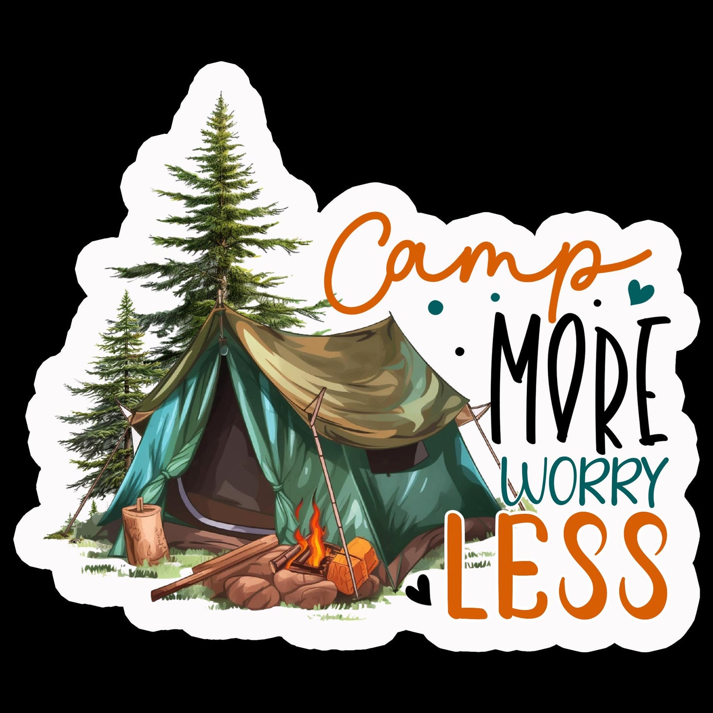 Camping Sticker Set 2