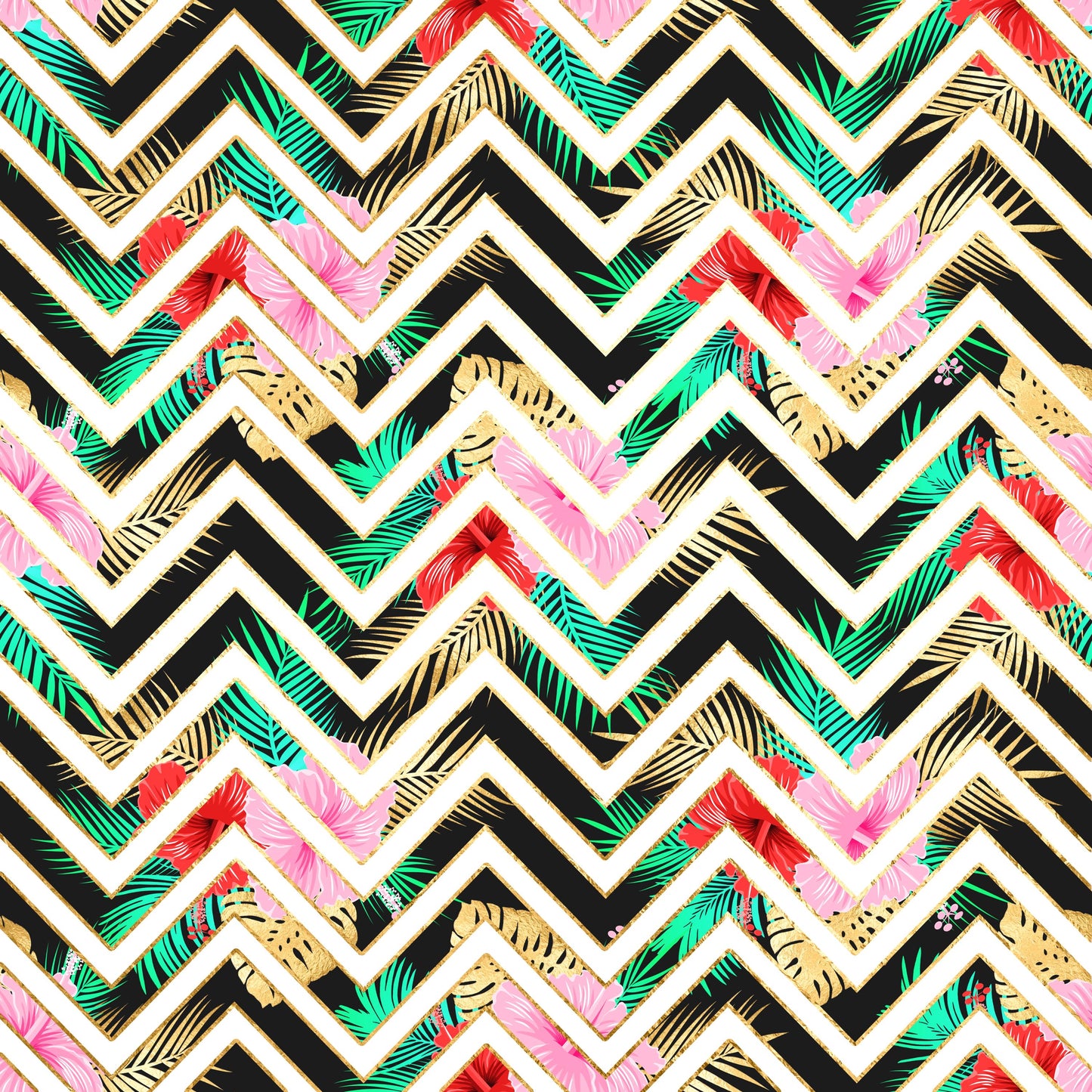 Tropical Patterned Vinyl
