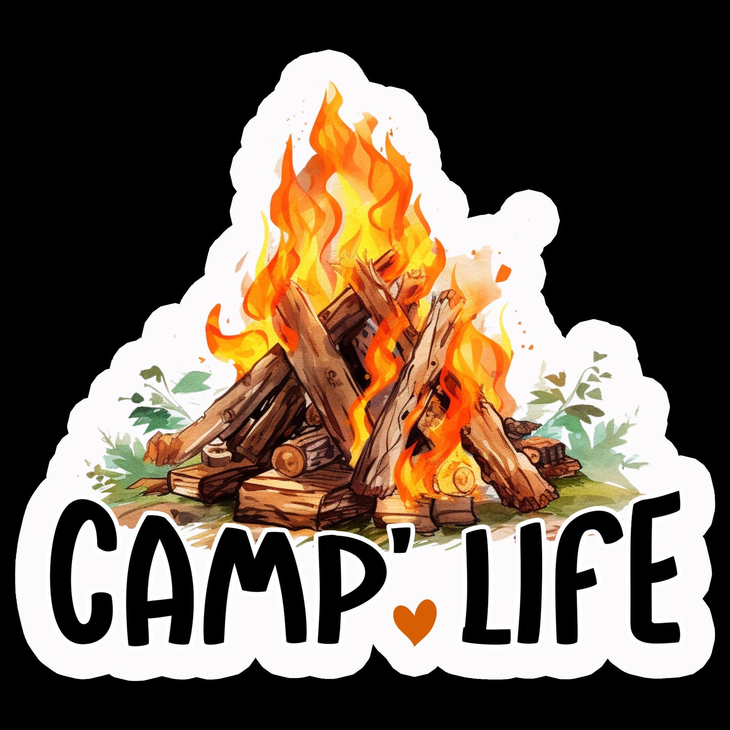 Camping Sticker Set 1