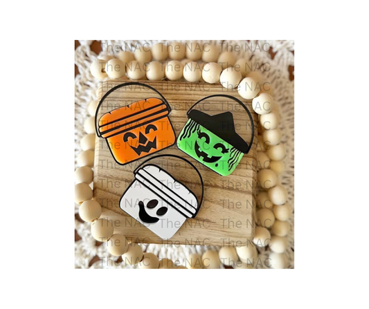 Boo Bucket Clips