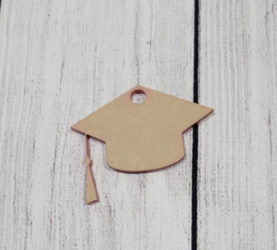 Acryllic Graduation Cap Keychains