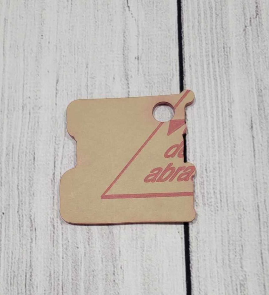 Acryllic Teacher Book Keychains