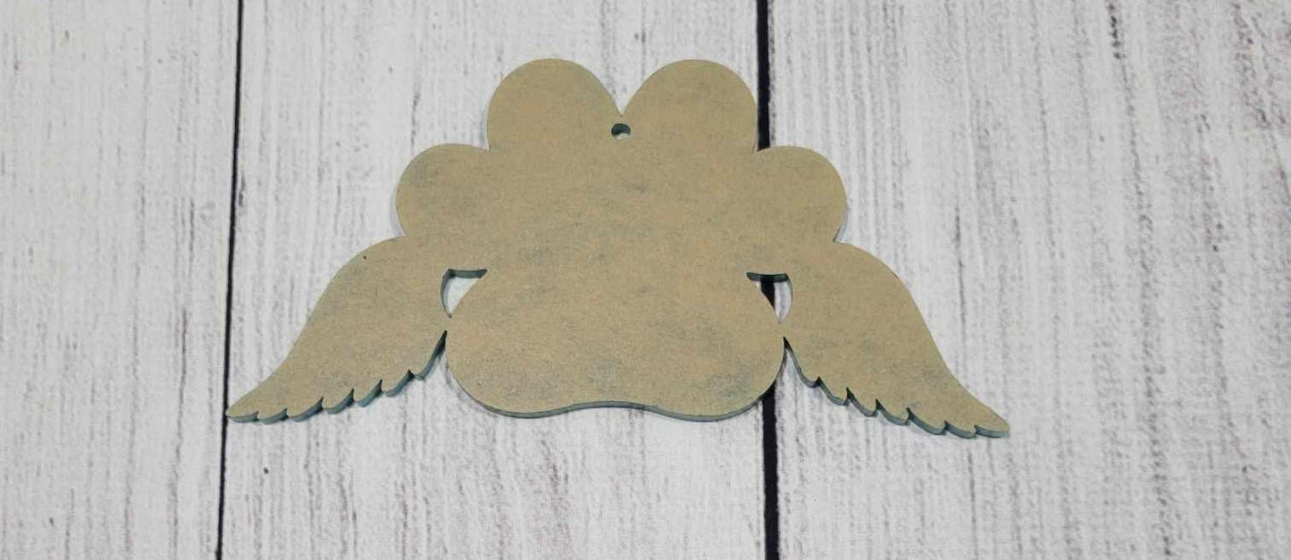 Acryllic Angel Pawprint