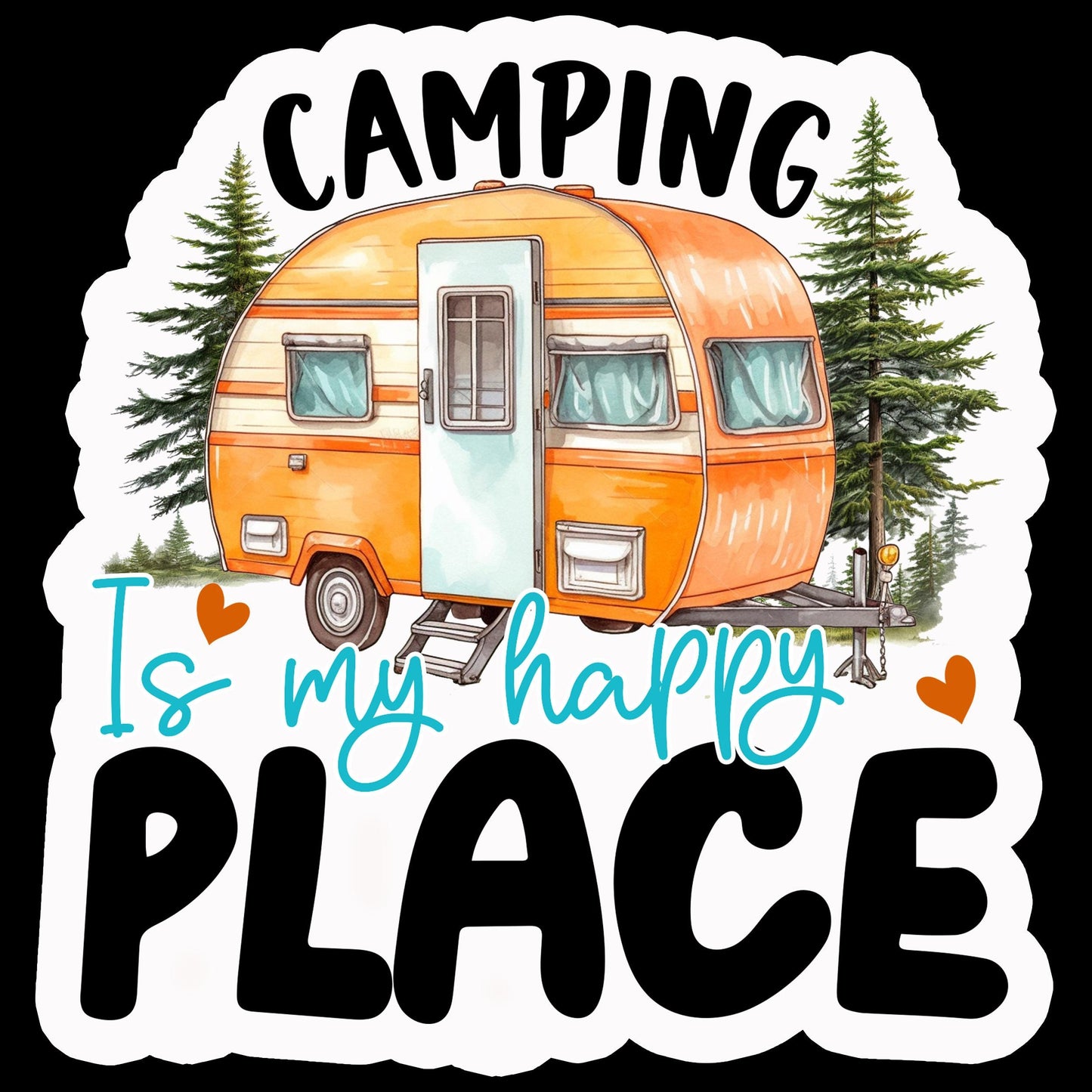 Camping Sticker Set 1