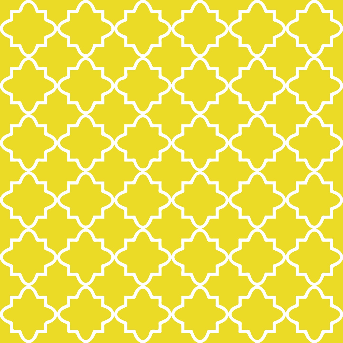 Quatrefoil Patterned Vinyl