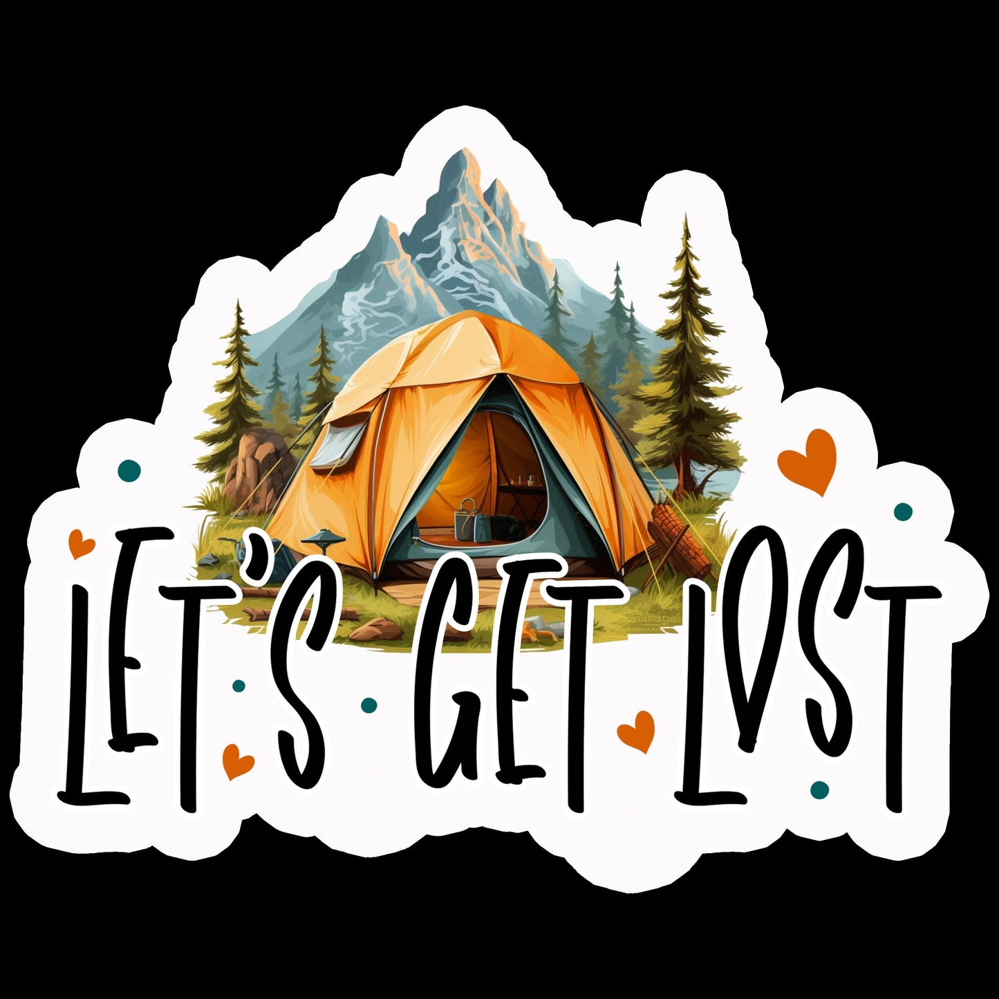 Camping Sticker Set 2