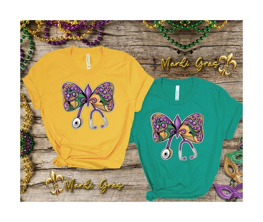 Mardi Gras Nurse Shirt, Sweatshirt, Louisiana Shirt