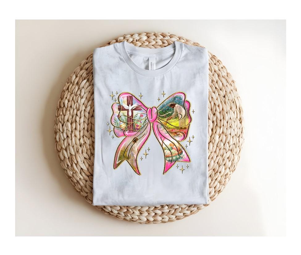 Bible Coquette Bow, Sweatshirt, Easter Shirt