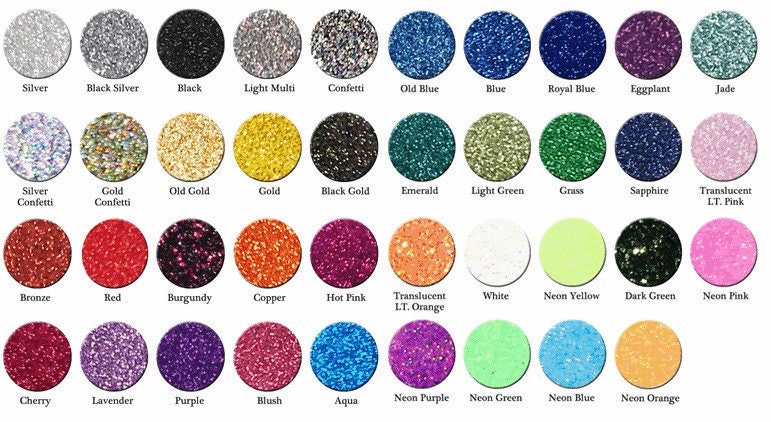 5 pack of 12 x 20 SISER Glitter HTV