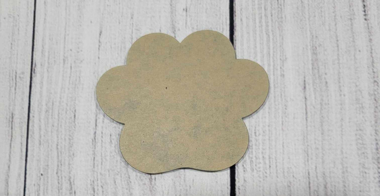 Acryllic Pawprint Blank