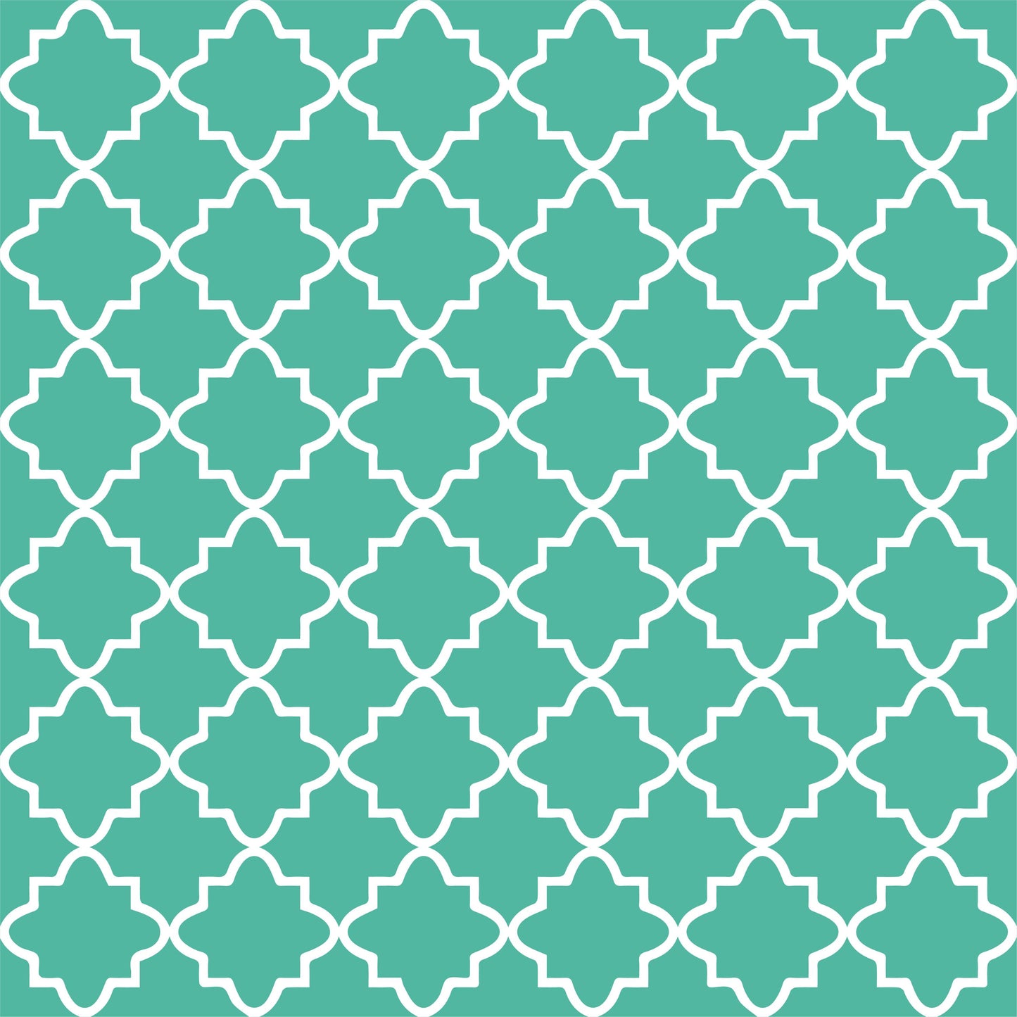 Quatrefoil Patterned Vinyl
