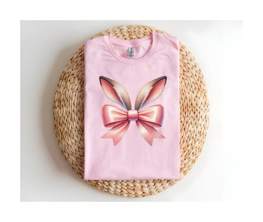 Easter Bunny Ears Bow Sweatshirt, Easter Shirt