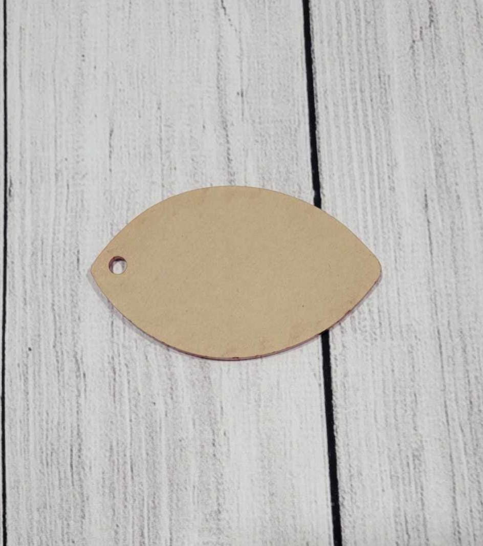 Acryllic Football  Keychains