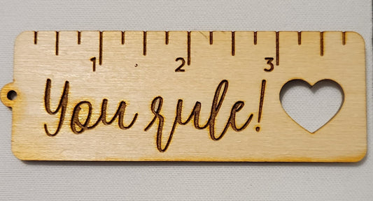 Wooden Keychains for Teachers